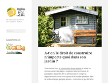 Tablet Screenshot of jardins-lili.com